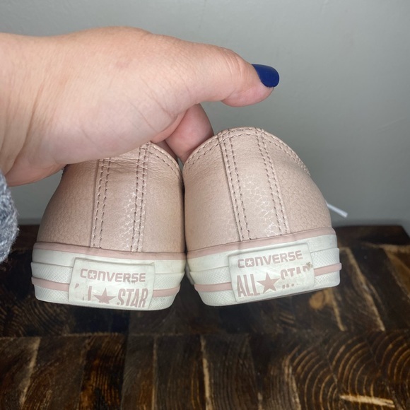 Converse All Stars Pink and Rose Gold Size 8 - Picture 4 of 6